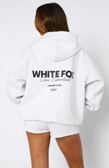 Core Essentials Zip Hoodie Grey Marle