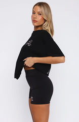 Love And Romance Bike Shorts Black