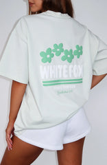 Tropic Time Oversized Tee Sage