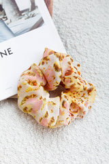 Chouchou Scrunchie Animal Yellow