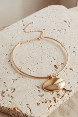 It's Fate Pendant Choker Gold