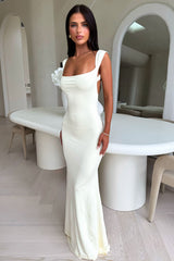 Elai Open Back Maxi Dress - Yellow