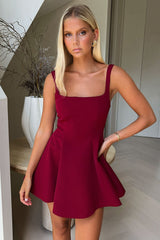 Alice Dress - Burgundy