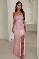 Annita Maxi Dress - Pink