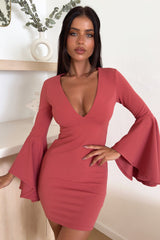 Constance Dress - Plum