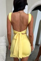 Deanna Dress - Yellow
