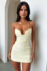 Grande Mini Dress - Yellow