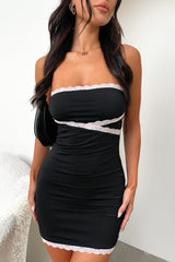 Heidi Mini Dress - Black