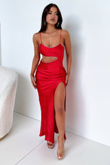Kiara Maxi Dress - Red
