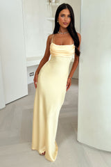 Novella Maxi Dress - Yellow