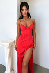 Sarcia Maxi Dress - Red
