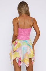 Weekend Crush Mini Dress Spring Bloom